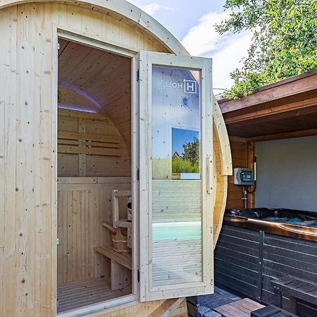 Gites Spa Strasbourg - Studio Romantique, Jacuzzi, Sauna, Terrasse Privee Furdenheim Eksteriør bilde